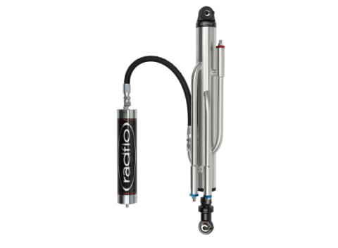 Off Road 3.0 Inch Bypass 16 Inch Travel W/ 1 Inch Shaft Remote Reservoir 4 Tube Radflo Suspension