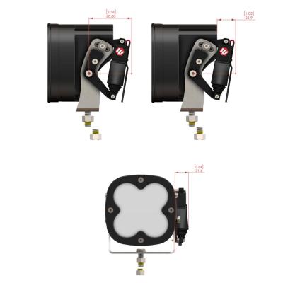 Reflex Light Actuator Kit XL Standard Housing Baja Designs