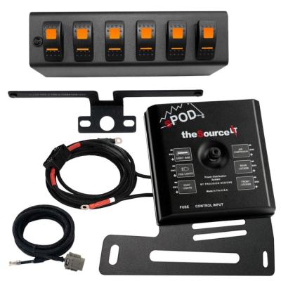 SourceLT w/ Red LED Switch panel for JK 2007-2008