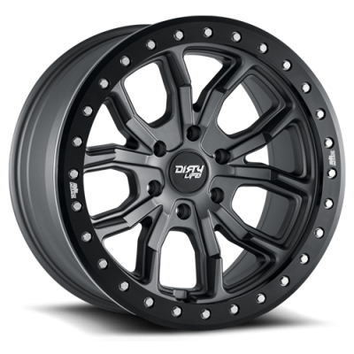 Dirty Life Race Wheels DT-1 9303 Satin Gunmetal 17X9 6-139.7 -12Mm 106Mm