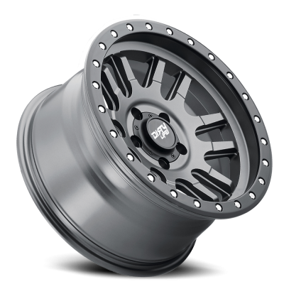 Dirty Life Race Wheels Canyon Pro 9309 Satin Graphite 17X9 5-139.7 0Mm 108.1Mm