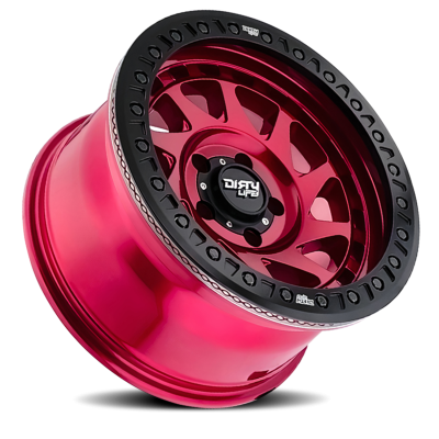Dirty Life Race Wheels Enigma Race 9313 Gloss Crimson Candy Red 17X9 6-139.7 -38Mm 106Mm