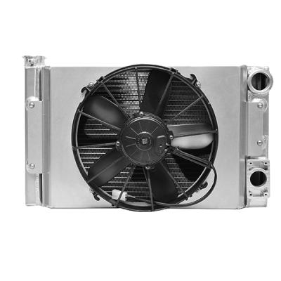 Module Lightweight Drag Universal Scirocco Style Open 22'' x 13'' for Meziere Pump w/ SPAL 12 inch fan &amp; shroud