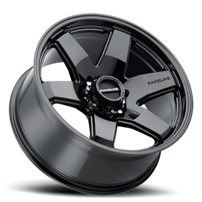 Aluminum Wheels 16x8 Addict 942B Gloss Black Multi Spoke 0 Offset 6 on 139.7 Bolt Pattern 106.1 Bore Raceline