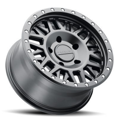 Aluminum Wheels 17x8.5 Ryno 951B Satin Black 18 Offset 6 on 135 Bolt Pattern 87.1 Bore Raceline