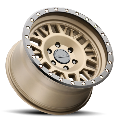Aluminum Wheels 16x8 Ryno 951BZ Textured Bronze Gold 0 Offset 6 on 139.7 Bolt Pattern 106.1 Bore Raceline