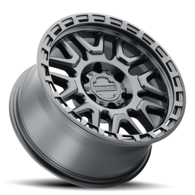 Aluminum Wheels 18x9 Krank 953B Satin Black 18 Offset 8 on 180 Bolt Pattern 124.2 Bore Raceline