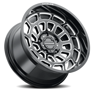 Aluminum Wheels 20x10 Warp 955M Milled Gloss Black -19 Offset 8 on 170 Bolt Pattern 125.2 Bore Raceline