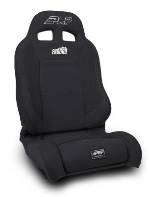 EnduroTrek Reclining Suspension Seat Black Vinyl Driver PRP Seats