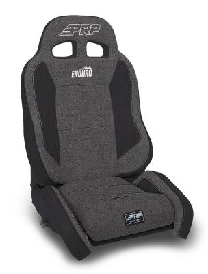 EnduroCrawl Reclining Suspension Seat Tweed Gray Passenger PRP Seats