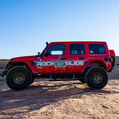Jeep JL Side Step Sliders For 24-25 Wrangler JL 4 Door Models Passenger Side Sub Part Rock Slide Engineering