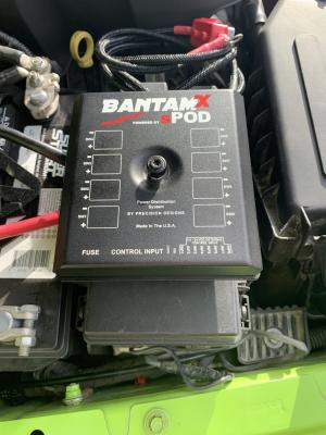 BantamX Touchscreen for Uni with 36 Inch battery cables