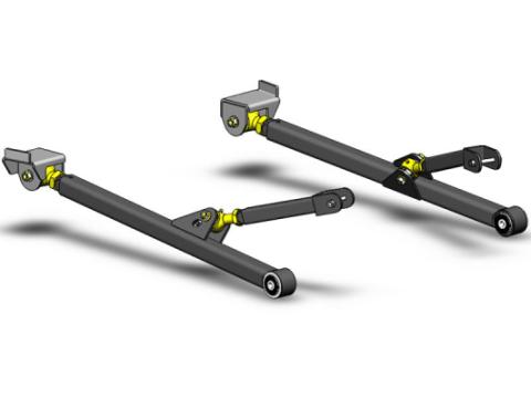 Jeep Wrangler Front Long Arm Upgrade Kit 2004-2006 LJ Clayton Off Road