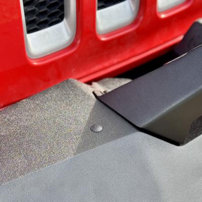 Shorty Front Bumper With Winch Plate For 18-25 Jeep Wrangler JL 2-4 Door 20-25 Gladiator Rock Slide Engineering
