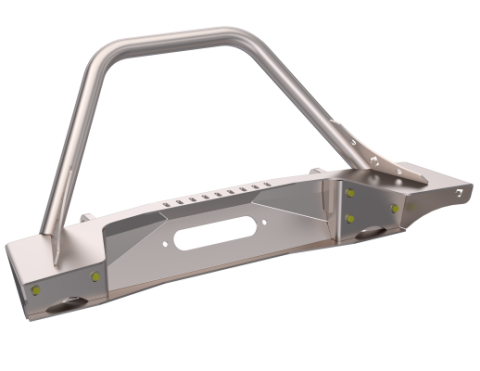 Jeep JL,JT,JK Sentinel Front Bumper with Hoop Artec Industries