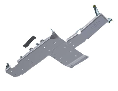 JLU Full Bellypan with Oil Door - 4 Door 3.6L Aluminum PRE-2018 Artec Industries