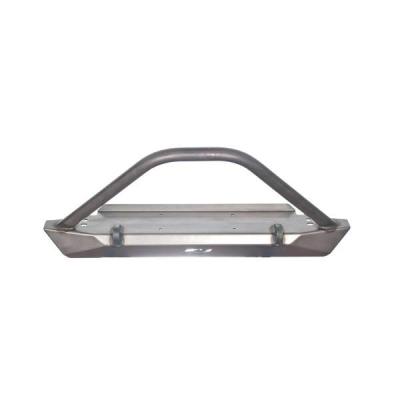 Jeep YJ / TJ / LJ Mid-Width Front Bumper W/Stinger Bare Steel Motobilt