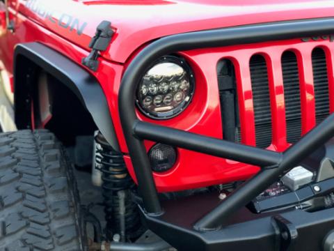 Aluminum Crusher 2 Inch Front Fenders for Jeep JK / JKU Motobilt