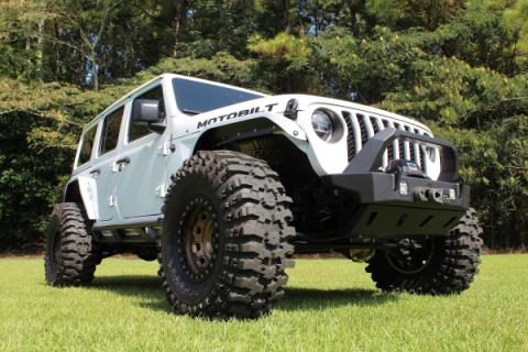 Front Highline Fenders for 2018-Present Jeep JL/JLU/JT Motobilt