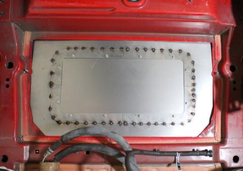 Rear Mount Fuel Cell Access Hatch for Jeep JL For Jeep JL Motobilt