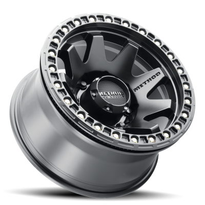 Aluminum Wheels 17x9 MR108 Bolt Pattern 8 On 165.1 Offset -44 Lip Size 0.63 Matte Black MB Method