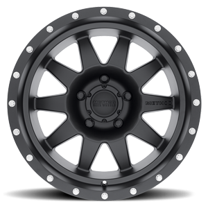 Aluminum Wheels 20x10 The Standard MR301 Bolt Pattern 5 On 139.7 Offset -18 Lip Size 3.7 Matte Black MB Method