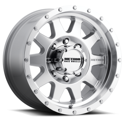 Aluminum Wheels 20x9 The Standard MR301 Bolt Pattern 8 On 170 Offset 18 Lip Size 3.7 Machined SL Clear Coat Method