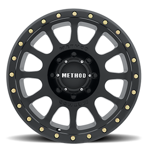 Aluminum Wheels 18x9 NV MR305 Bolt Pattern 8 On 170 Offset 18 Lip Size 1.38 Matte Black MB Method