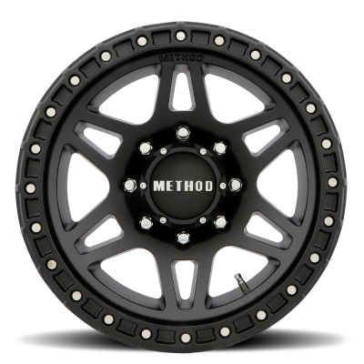 Aluminum Wheels 17x8.5 MR312 Bolt Pattern 8 On 170 Offset 0 Lip Size 0.98 Matte Black MB Method