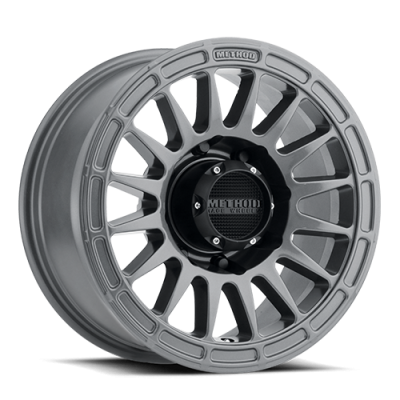 Aluminum Wheels 18x9 MR314 Bolt Pattern 8 On 165.1 Offset 18 Lip Size 0 Gloss Titanium GY Method
