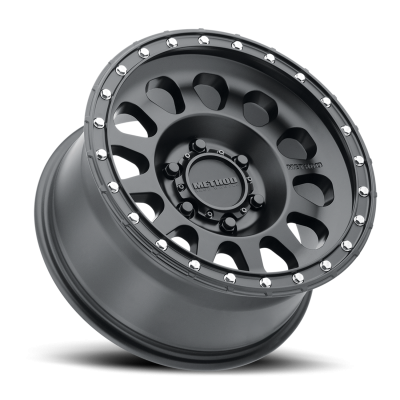 Aluminum Wheels 17x8.5 MR315 Bolt Pattern 6 On 120 Offset 0 Lip Size 1.65 Matte Black MB Method