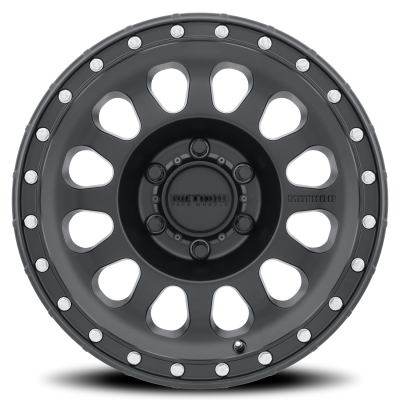 Aluminum Wheels 17x8.5 MR315 Bolt Pattern 6 On 120 Offset 0 Lip Size 1.65 Matte Black MB Method