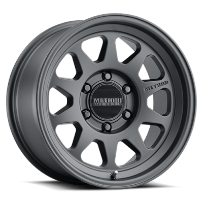 Aluminum Wheels 17x8 MR316 Bolt Pattern 6 On 120 Offset 25 Lip Size 1.5 Matte Black MB Method