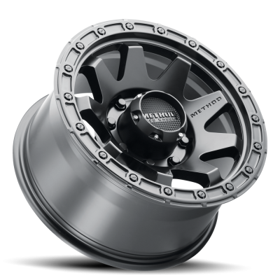 Aluminum Wheels 17x8.5 MR317 Bolt Pattern 8 On 170 Offset 0 Lip Size 0.83 Matte Black MB Method