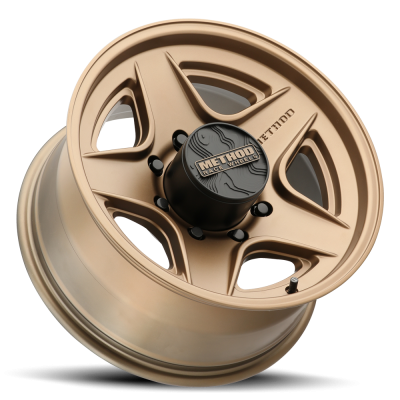 Aluminum Wheels 17x8.5 MR319 Bolt Pattern 8 On 170 Offset 0 Lip Size 1.3 Method Bronze BZ Method