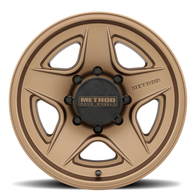 Aluminum Wheels 17x8.5 MR319 Bolt Pattern 8 On 170 Offset 0 Lip Size 1.3 Method Bronze BZ Method