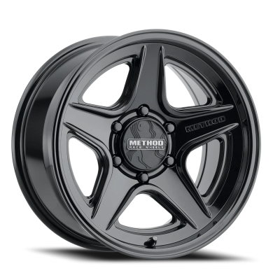 Aluminum Wheels 18x8.5 MR319 Bolt Pattern 6 On 139.7 Offset 40 Lip Size 1.02 Gloss Black GB Method