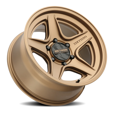 Aluminum Wheels 18x9 MR319 Bolt Pattern 6 On 139.7 Offset 18 Lip Size 1.06 Method Bronze BZ Method