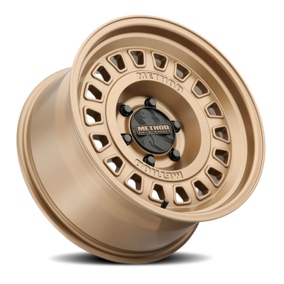 Aluminum Wheels 17x8.5 MR320 Bolt Pattern 6 On 139.7 Offset 0 Lip Size 2.76 Method Bronze BZ Method