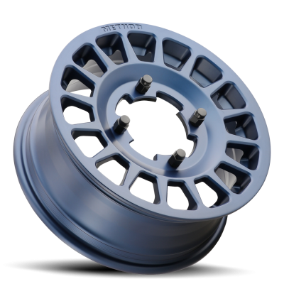 Aluminum Wheels 15x6 MR407 Bead Grip UTV Bolt Pattern 4 On 136 Offset 51 Lip Size 0 Bahia Blue BL Method