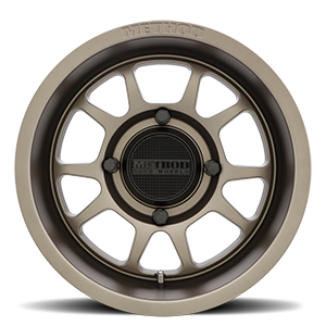 Aluminum Wheels 14x7 MR409 Bead Grip UTV Bolt Pattern 4 On 136 Offset 13 Lip Size 2.95 Steel Grey GY Method