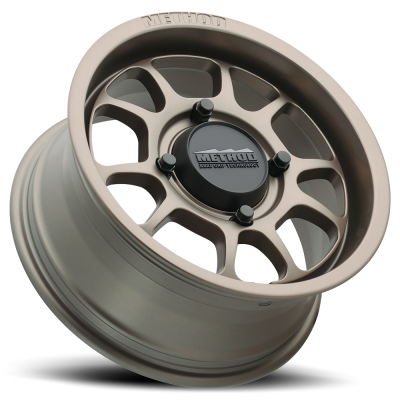 Aluminum Wheels 15x10 MR409 Bead Grip UTV Bolt Pattern 4 On 136 Offset 0 Lip Size 4.33 Steel Grey GY Method