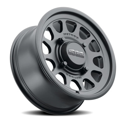 Aluminum Wheels 14x7 MR414 Bead Grip UTV Bolt Pattern 4 On 136 Offset 38 Lip Size 0.79 Matte Black MB Method