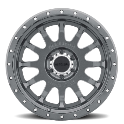 Aluminum Wheels 20x10 NV MR605 Bolt Pattern 8 On 180 Offset -24 Lip Size 2.83 Gloss Titanium GY Method