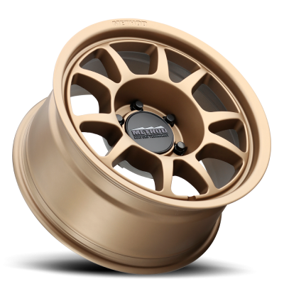 Aluminum Wheels 17x8.5 Bead Grip MR702 Bolt Pattern 6 On 139.7 Offset 0 Lip Size 1.18 Method Bronze BRZ Method