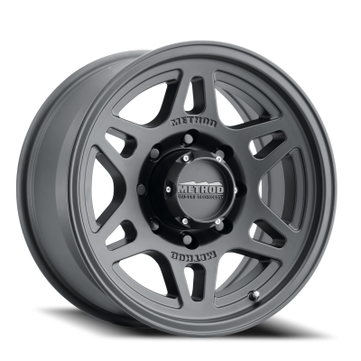 Aluminum Wheels 17x8.5 Bead Grip MR706 Bolt Pattern 8 On 170 Offset 0 Black BK Method