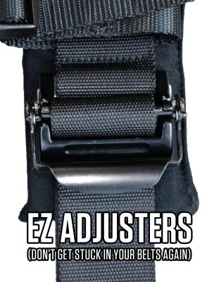 5.3x2 Cam-Lock Harness PRP Seats