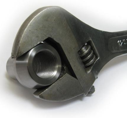 3/4 Inch 16 TPI For 1.0 Inch ID 1.5 Inch OD Tube Adapter Right Hand Standard Artec Industries