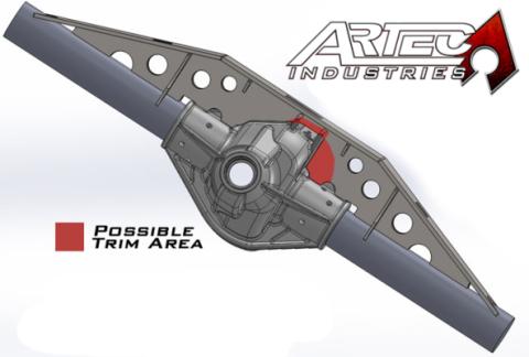 Dana 80 Rear Truss Artec Industries