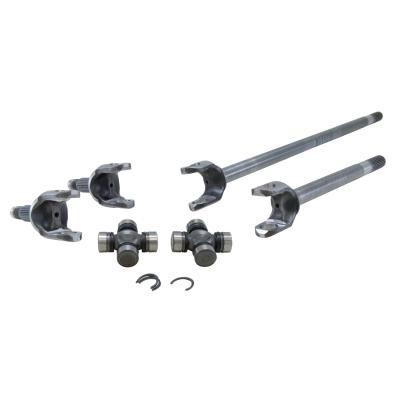Chromoly Front Axle Kit Dana 30 JK Non-Rubicon 27/32 Spline 706X Joint D30 JK 27 Spline 4340 Front Axle Kit W/ 760X Fits '07-17 Yukon Gear